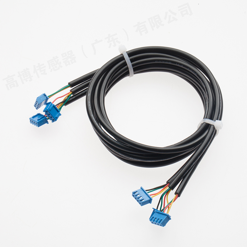 Wiring harness connects sensors