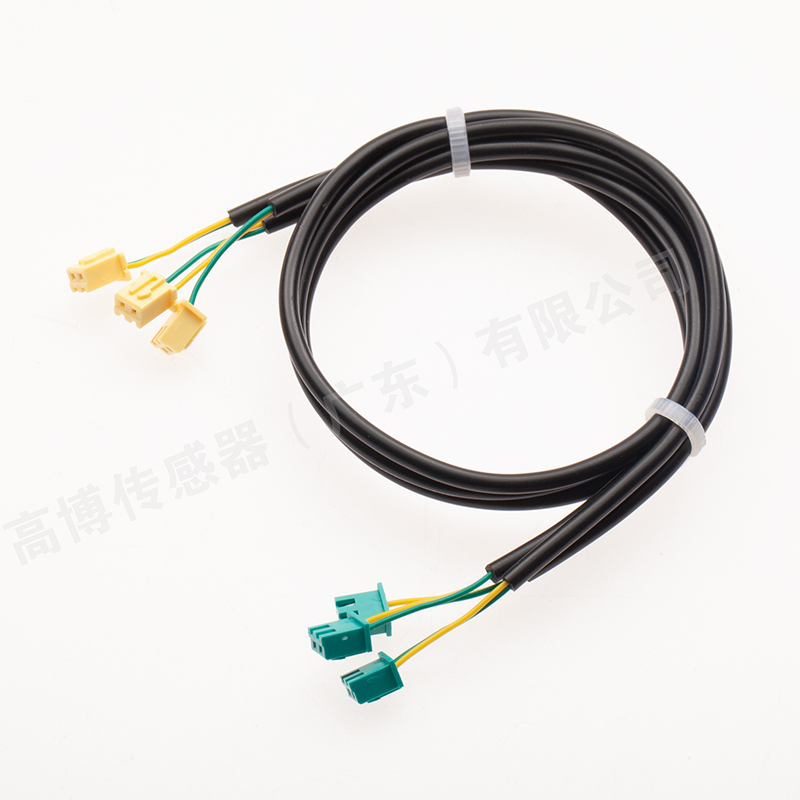 Wiring harness connects sensors